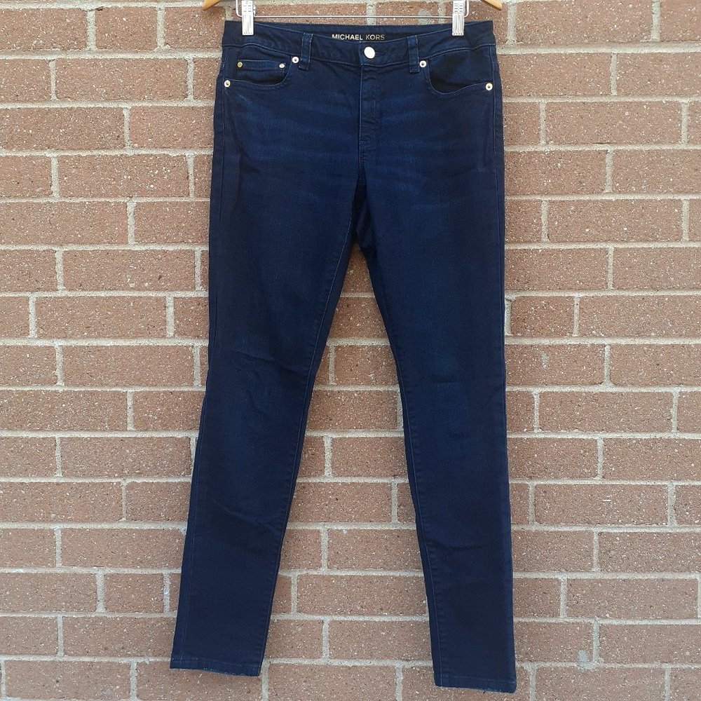 MICHAEL KORS Designer Blue jeans size 6 with MEASUREMENTS
